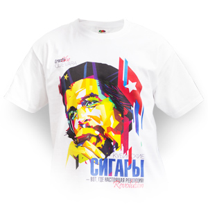 Майка Che Guevara Cigars T-Shirt