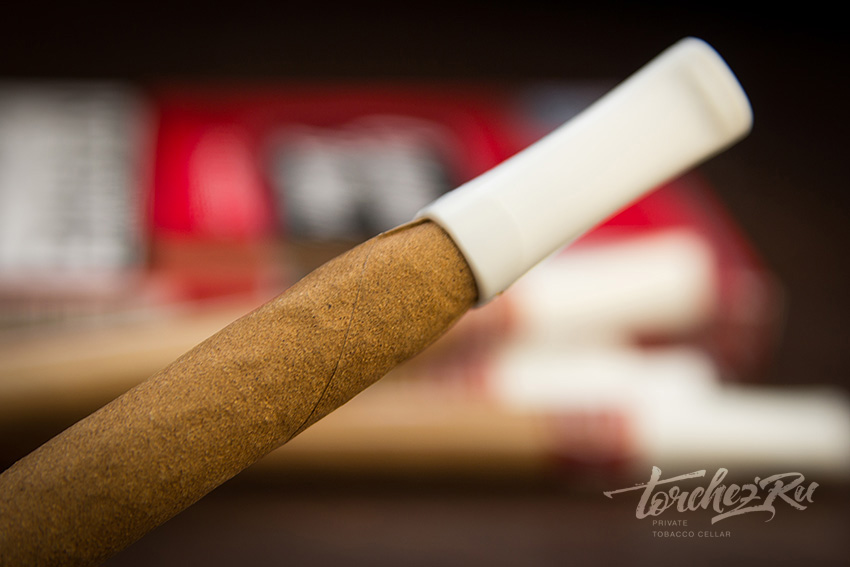 Сигариллы с трубочным табаком Captain Black Cherise Mini Tip - Фото 4